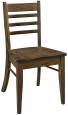 Rustic Oak Ladderback Dining Chair