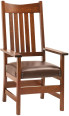 Santiago Mission Style Arm Chair