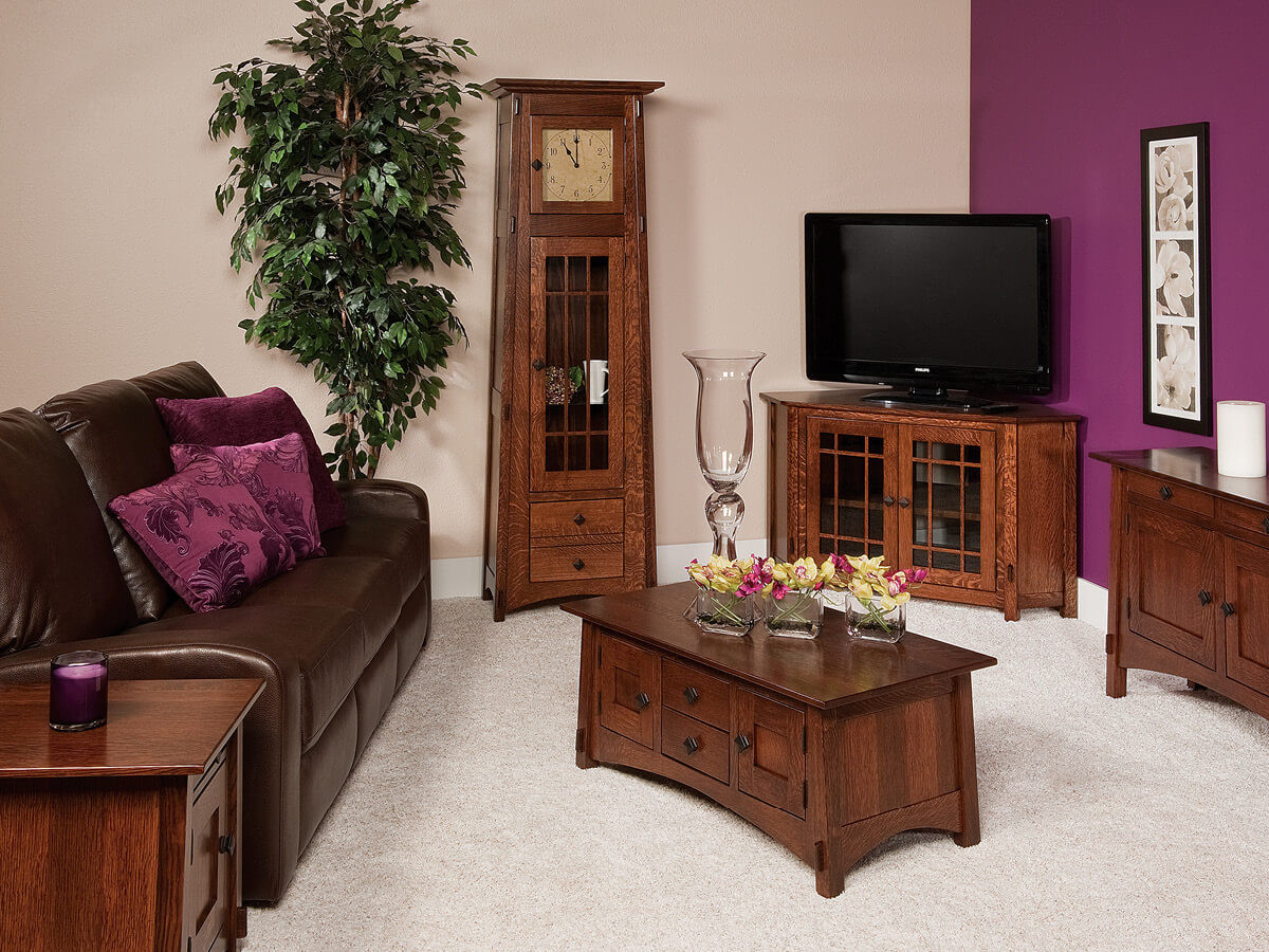Quartersawn White Oak Living Room Set

