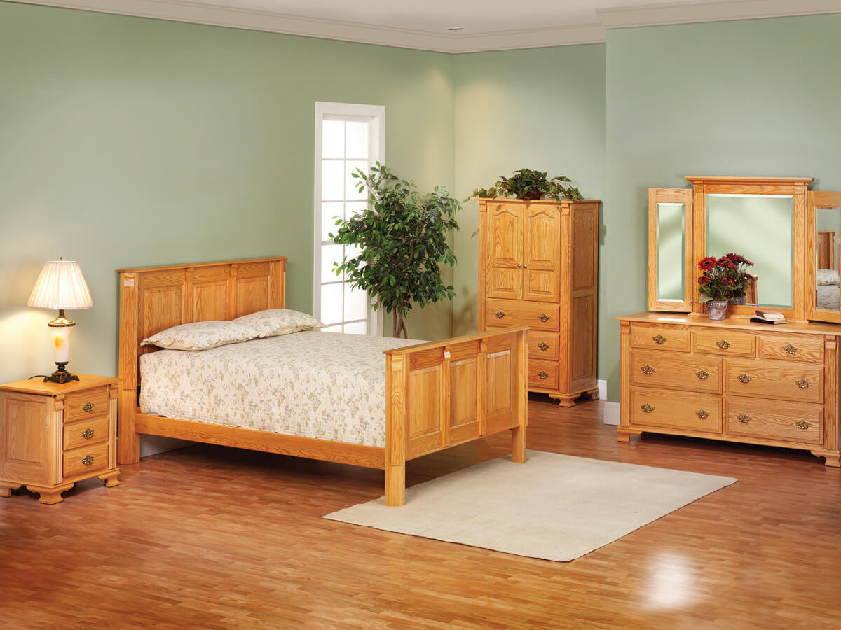 Seneca Creek Oak Bedroom Furniture Set