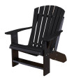 Black Sidra Adirondack Chair