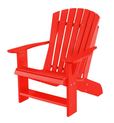 Bright Red Sidra Adirondack Chair