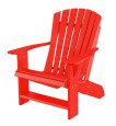 Bright Red Sidra Adirondack Chair