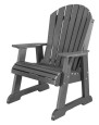 Dark Gray Sidra Adirondack Dining Chair