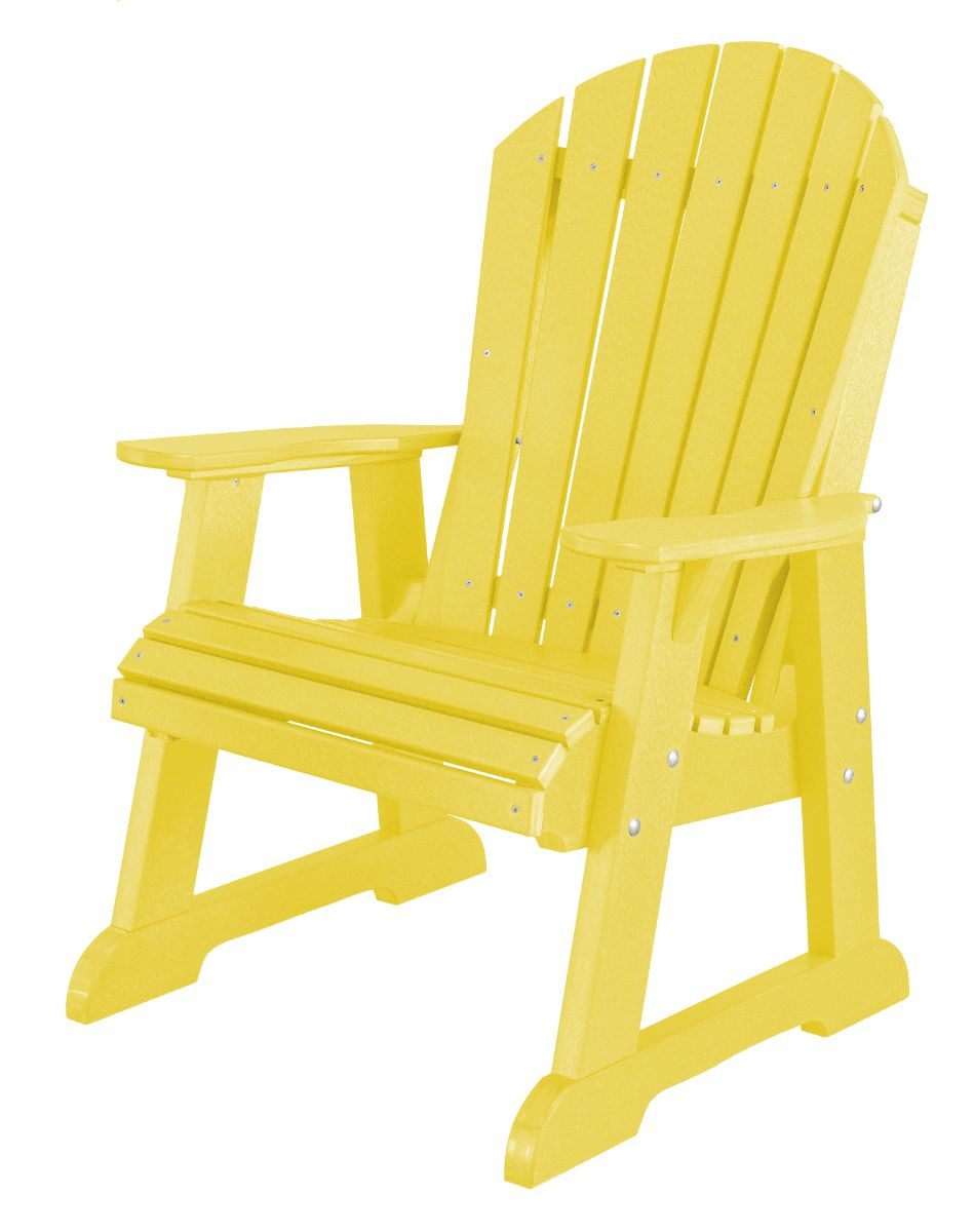 Lemon Yellow Sidra Adirondack Dining Chair