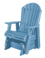 Powder Blue Sidra Outdoor Glider Chair
