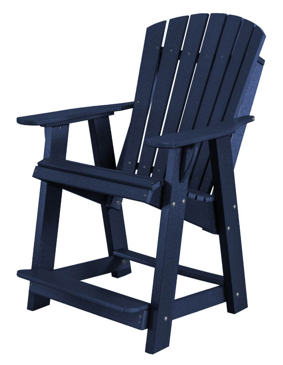 Patriot Blue Sidra High Adirondack Chair