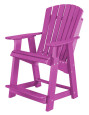 Purple Sidra High Adirondack Chair