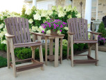 Balcony Adirondack Chairs and Table
