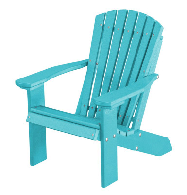 Aruba Blue Sidra Child's Adirondack Chair