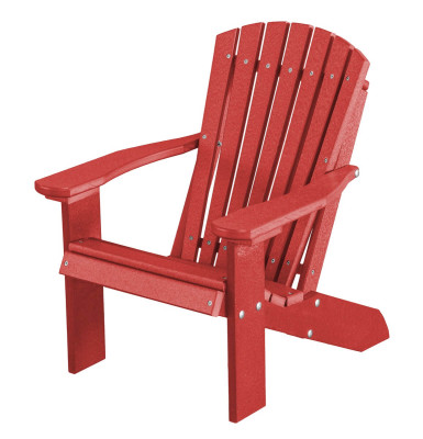 Cardinal Red Sidra Child's Adirondack Chair