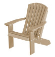 Weathered Wood Sidra Child's Adirondack Chair