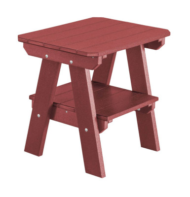 Cherry Wood Sidra Outdoor End Table