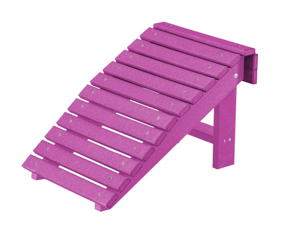 Purple Sidra Outdoor Folding Footstool