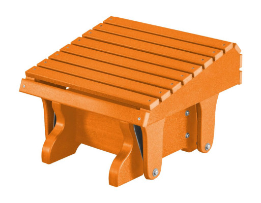 Orange Sidra Outdoor Gliding Footrest