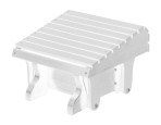 White Sidra Outdoor Gliding Footrest