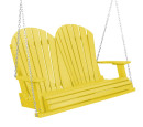 Lemon Yellow Sidra Outdoor Porch Swing