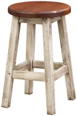Skowhegan Reclaimed Round Barstool