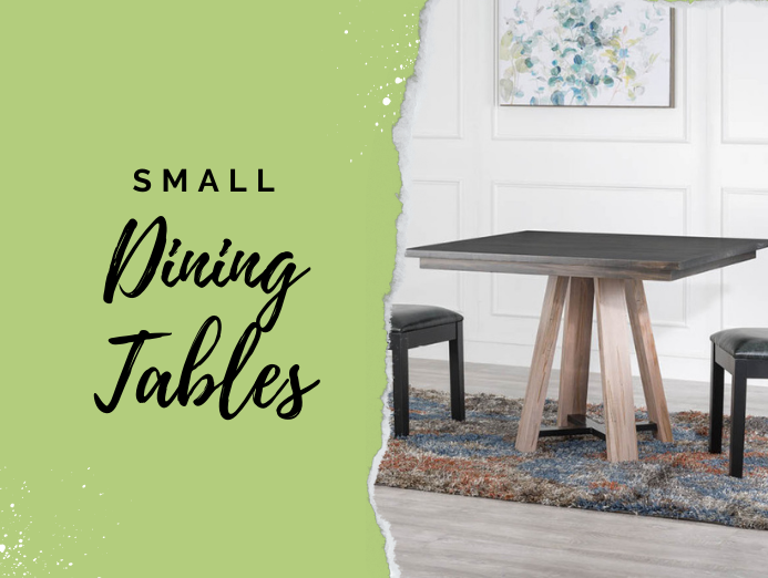 Small Dining Tables Made From Solid Wood