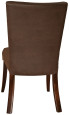 Back of Spicoli Leather Dining Chairs