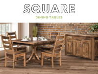 Square Dining Tables that Seat 8
