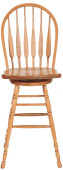 St. Mary’s Low Back Feather Barstools