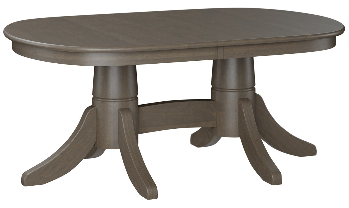 Modern Double Pedestal Table