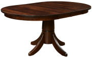 Pedestal Table with Leaves