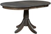 Round Dining Table with Leaves