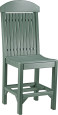 Green Stockton Outdoor Bar Chair