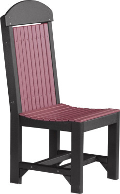 Cherrywood and Black Stockton Outdoor Dining Chair