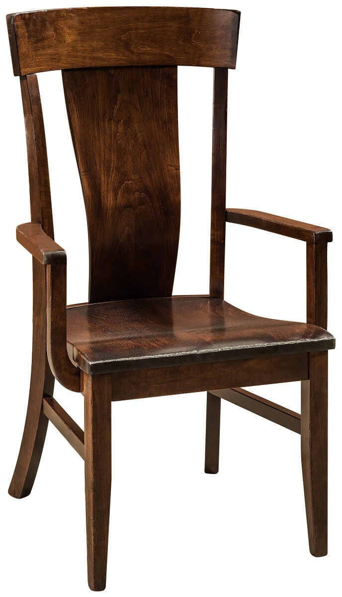 Brown Maple Modern Chair