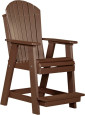 Chestnut Brown Tahiti Adirondack Balcony Chair