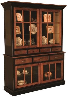 Two-Toned Tiare China Cabinet