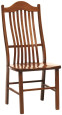 Trenton Side and Arm Chair shown in Oak
