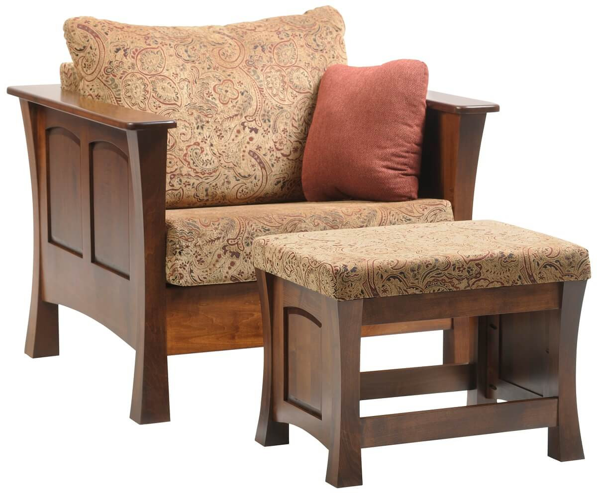 Two Rivers Chair and Ottoman