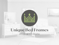 Unique Bed Frames Fit for Queen or King