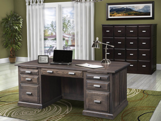 Amish Made-To-Order Office Furniture