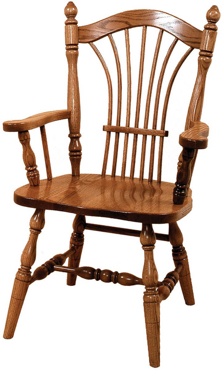Wakefield Sheaf Back Arm Chair