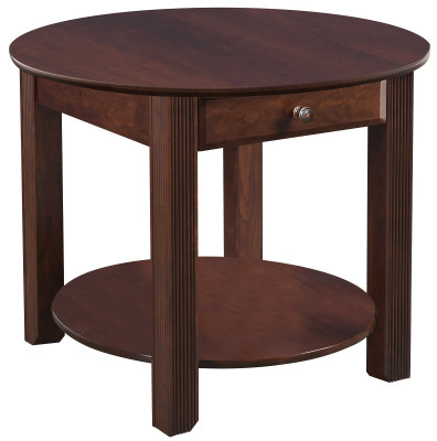 West Point Round End Table