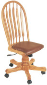 Weymouth High Bent Paddle Desk Chair