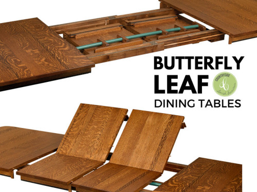 What Are Butterfly Leaf Dining Tables?