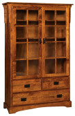 Wolcott 3-Drawer Display Case