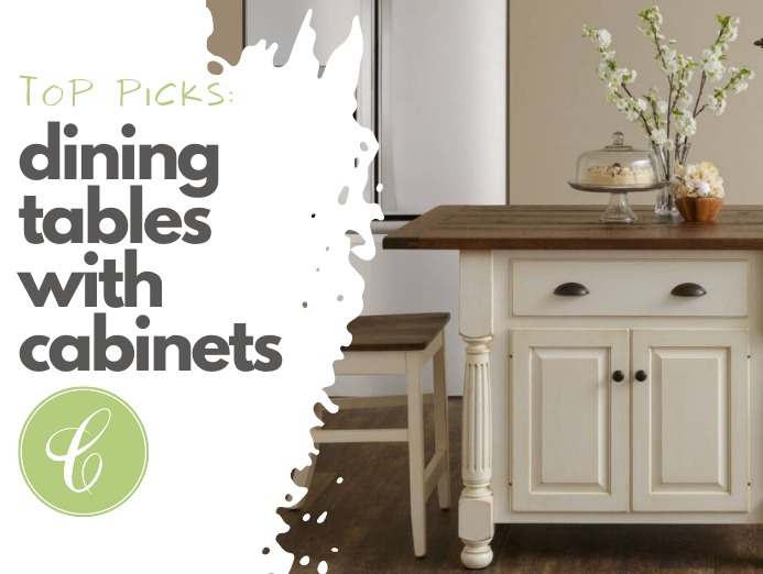 Dining and Kitchen Tables With Cabinets - Top Picks